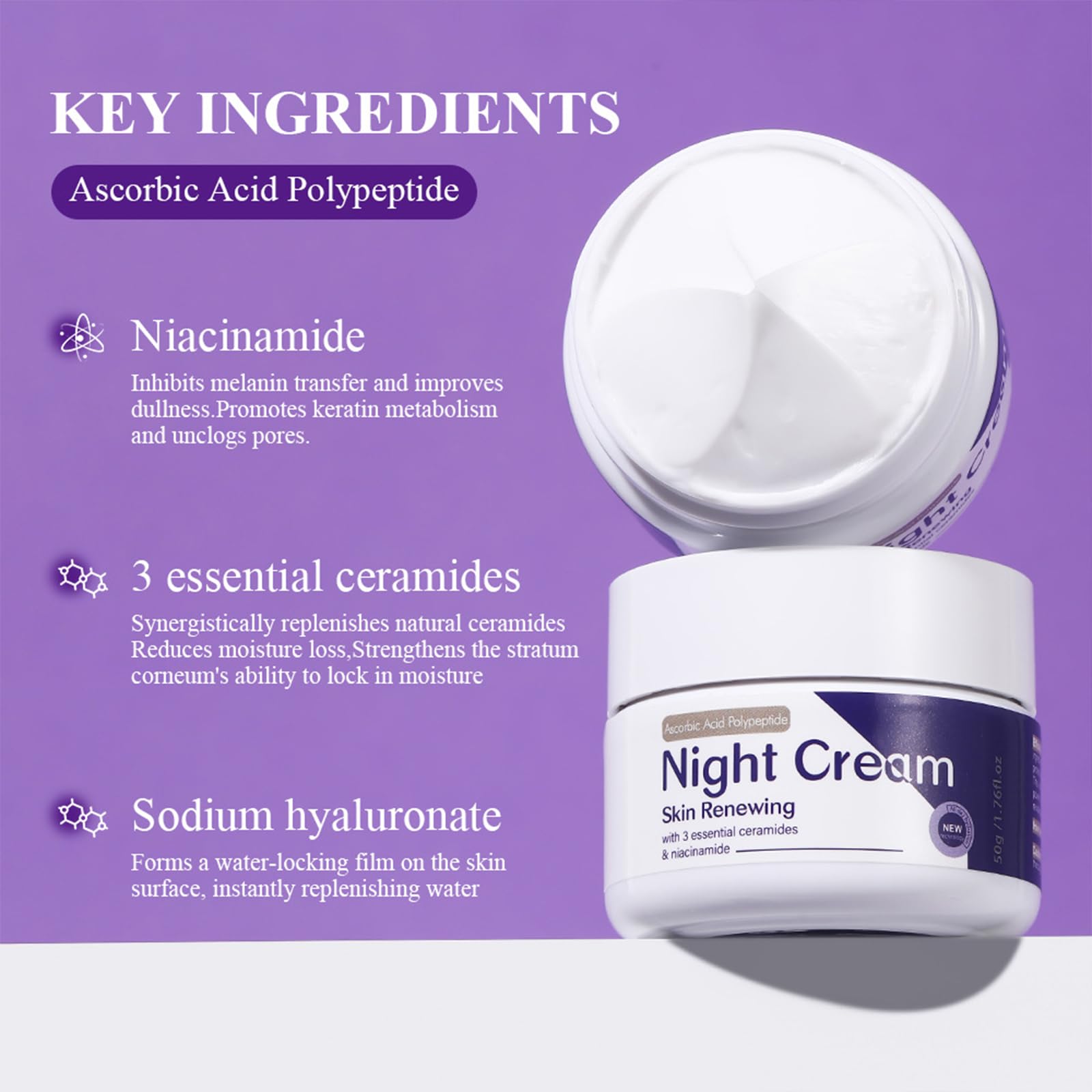 DIKAYI peptides biomimétiques pour un teint revitalisé au réveil.
