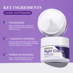 DIKAYI peptides biomimétiques pour un teint revitalisé au réveil.