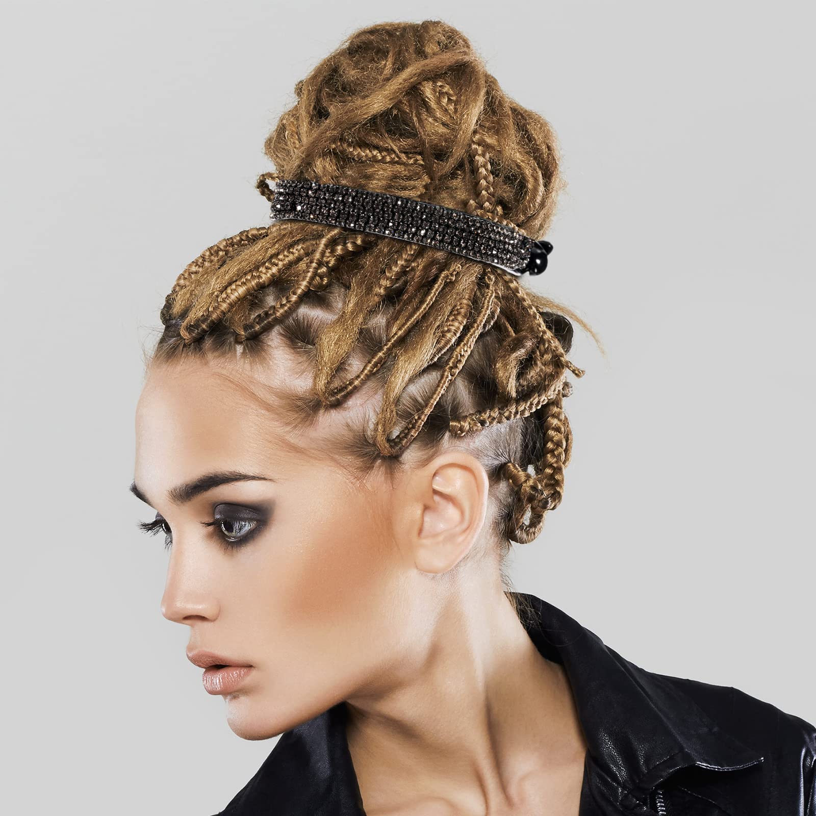 Clip Dilunave strass colorés, touche scintillante pour outfit.