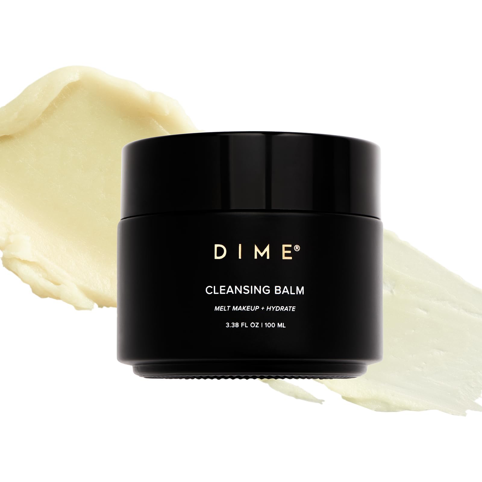 DIME baume démaquillant pour le visage, démaquille et nettoie en douceur.