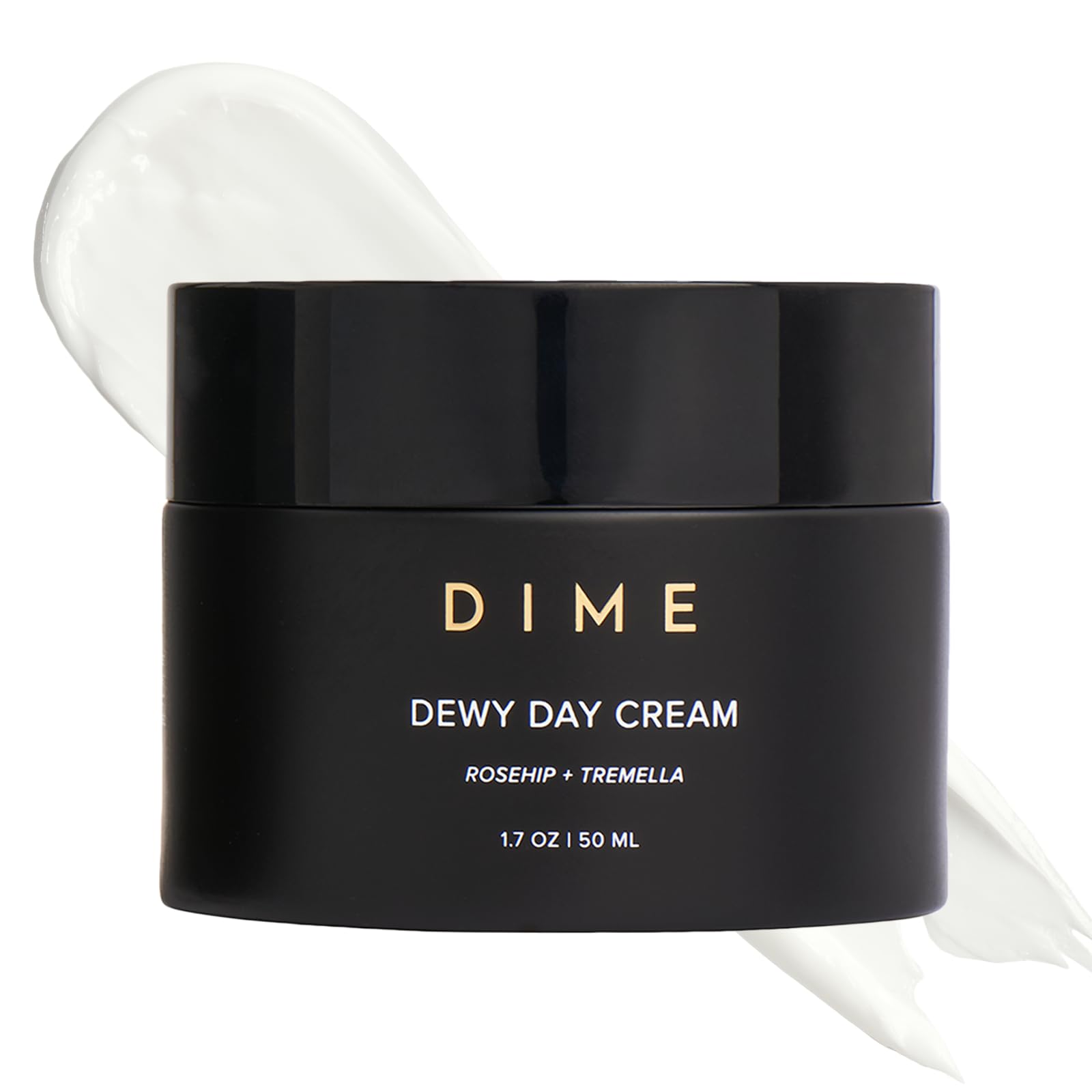 DIME Beauty Crème jour hydratante en flacon, hydratation durable.
