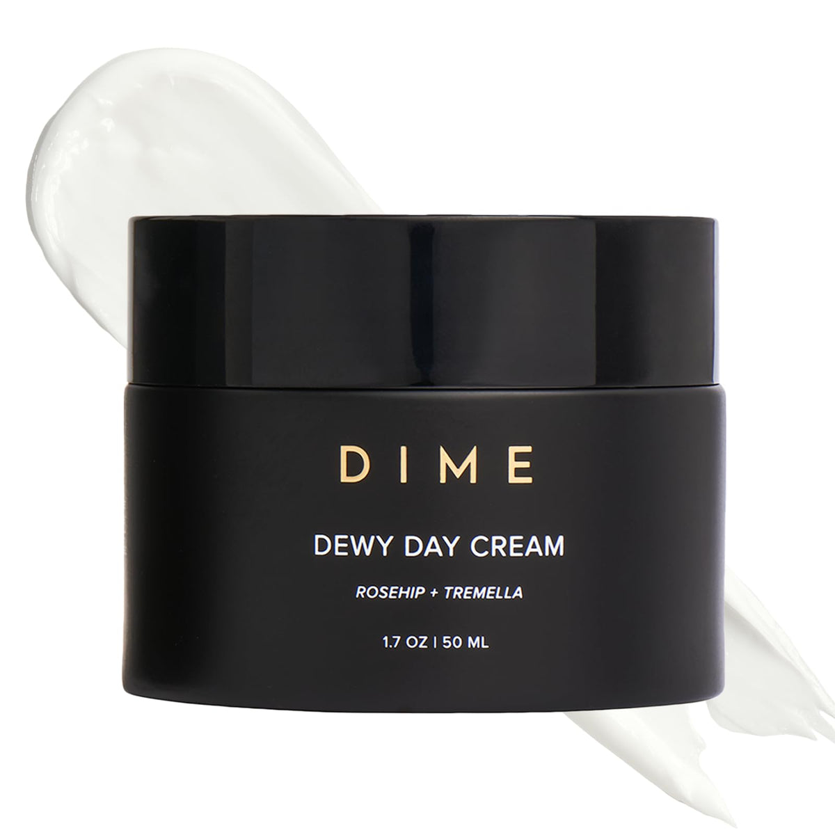 DIME Beauty Crème jour hydratante en flacon, hydratation durable.