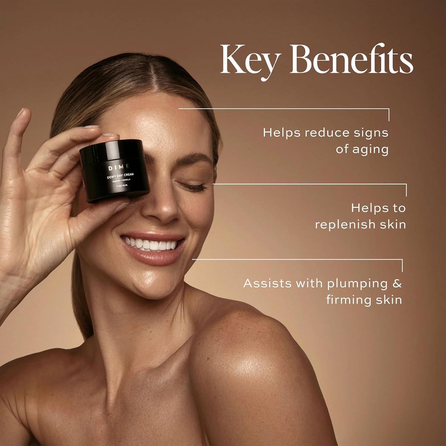 Pot Crème jour DIME – texture légère et hydratation continue