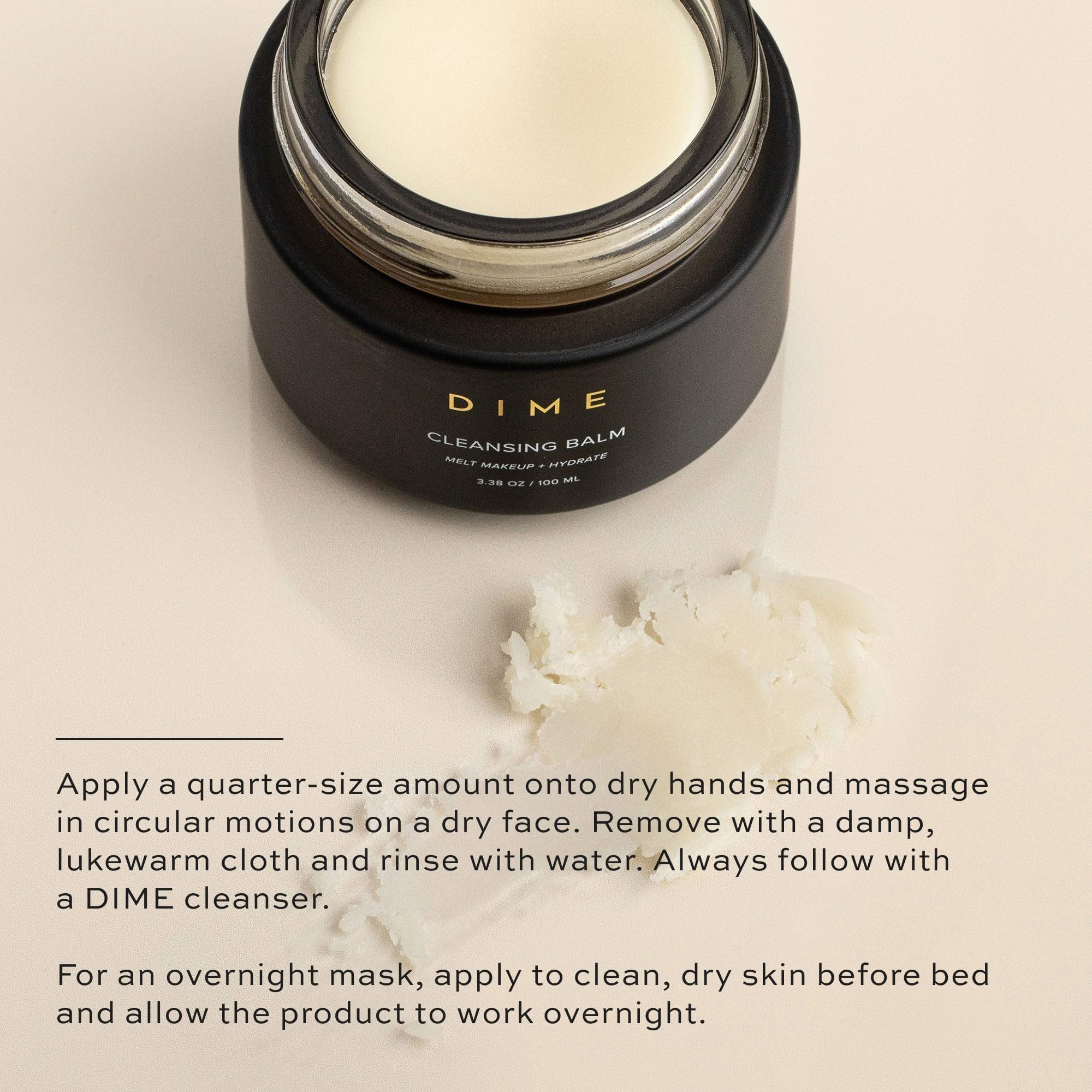 DIME emballage durable et cruelty-free, respectueux de l’environnement.