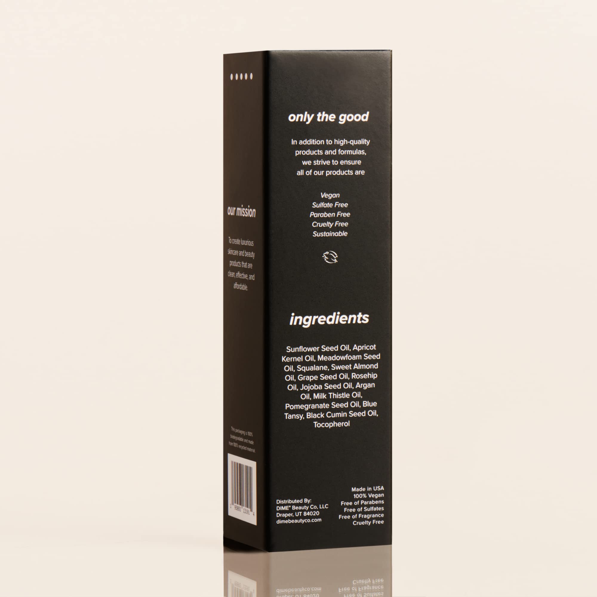 Huile Visage Bleue DIME — Usage quotidien dans votre routine soin