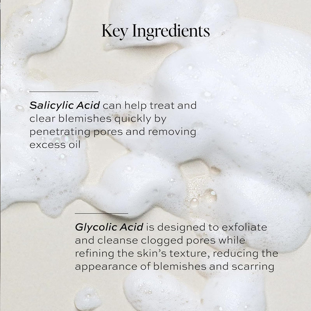 DIME Beauty lavage visage texture légère prête pour routine.