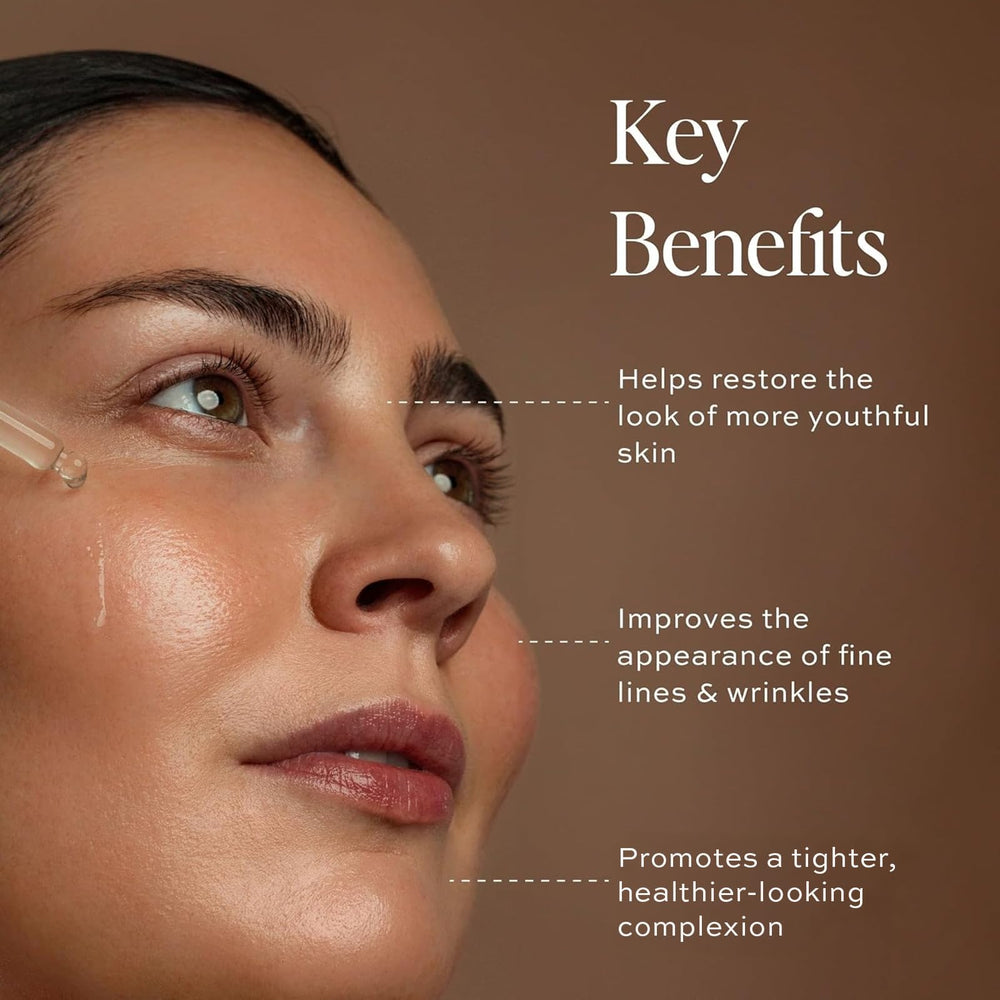 Texture hydratante du sérum BBT prête à être appliquée sur la peau.