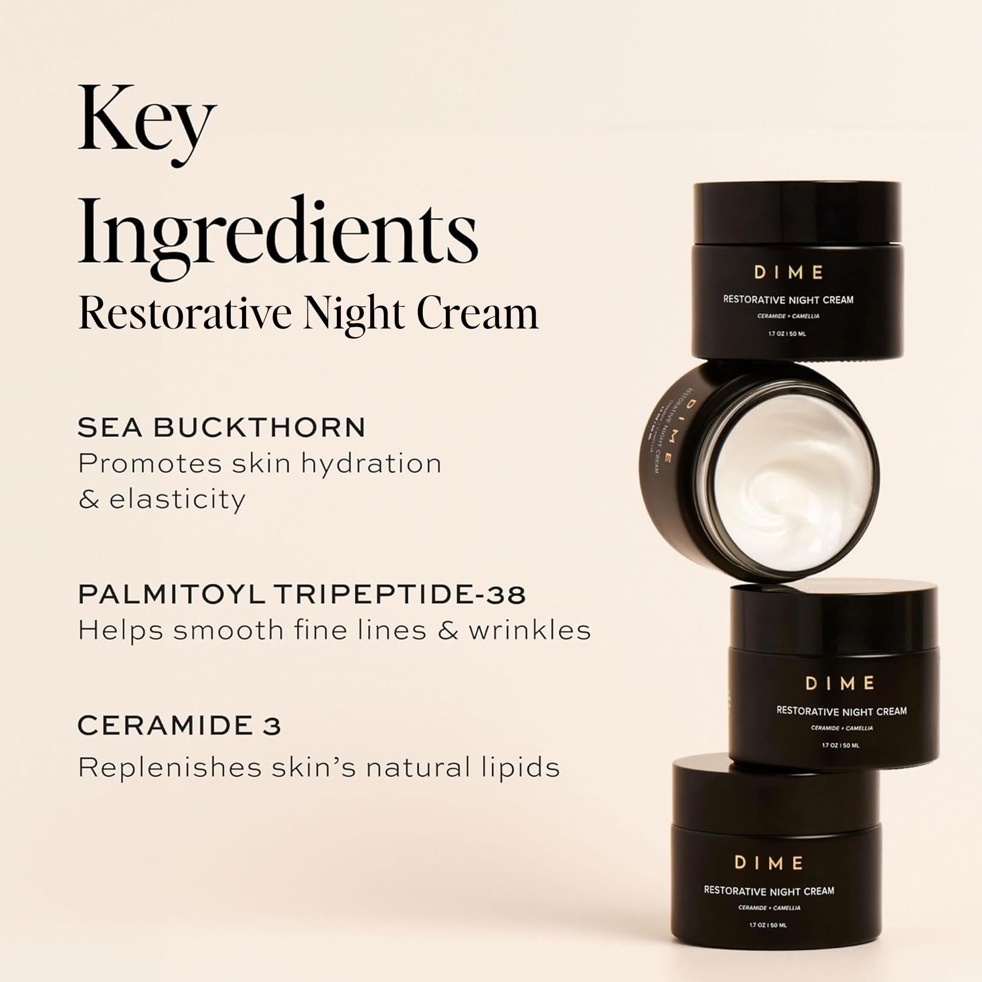Set hydratant DIME – duo jour et nuit pour routine quotidienne