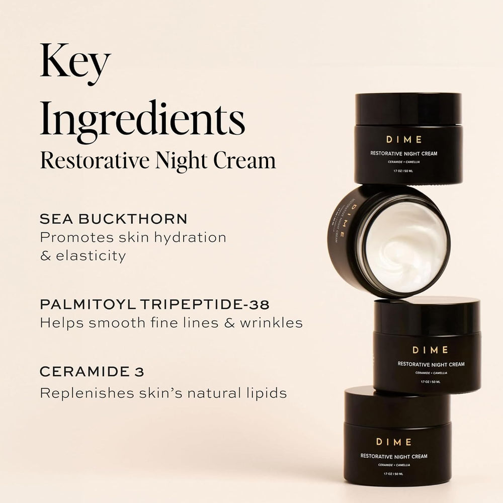 Set hydratant DIME – duo jour et nuit pour routine quotidienne