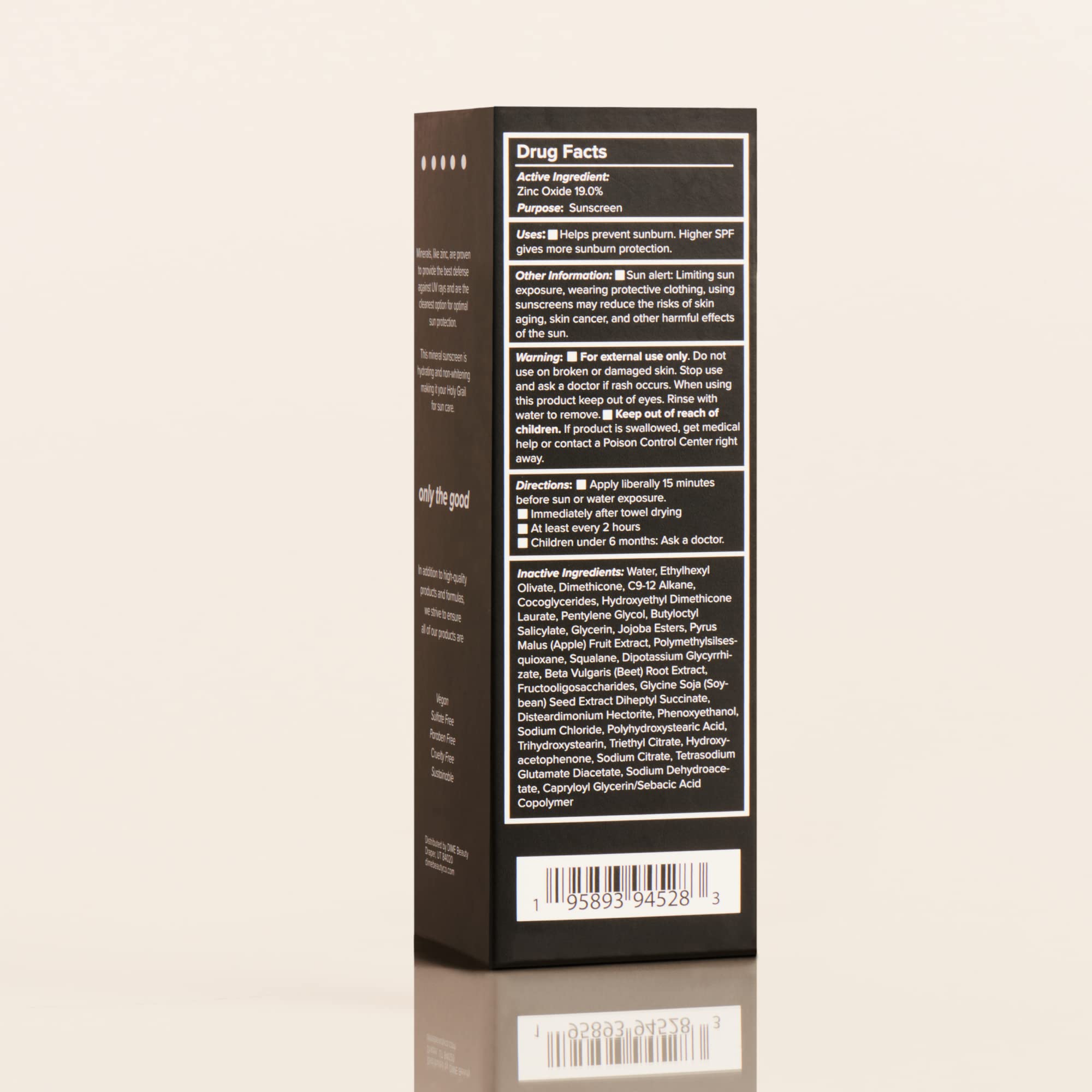 DIME Wonderscreen SPF30, protection quotidienne dans une routine simple.