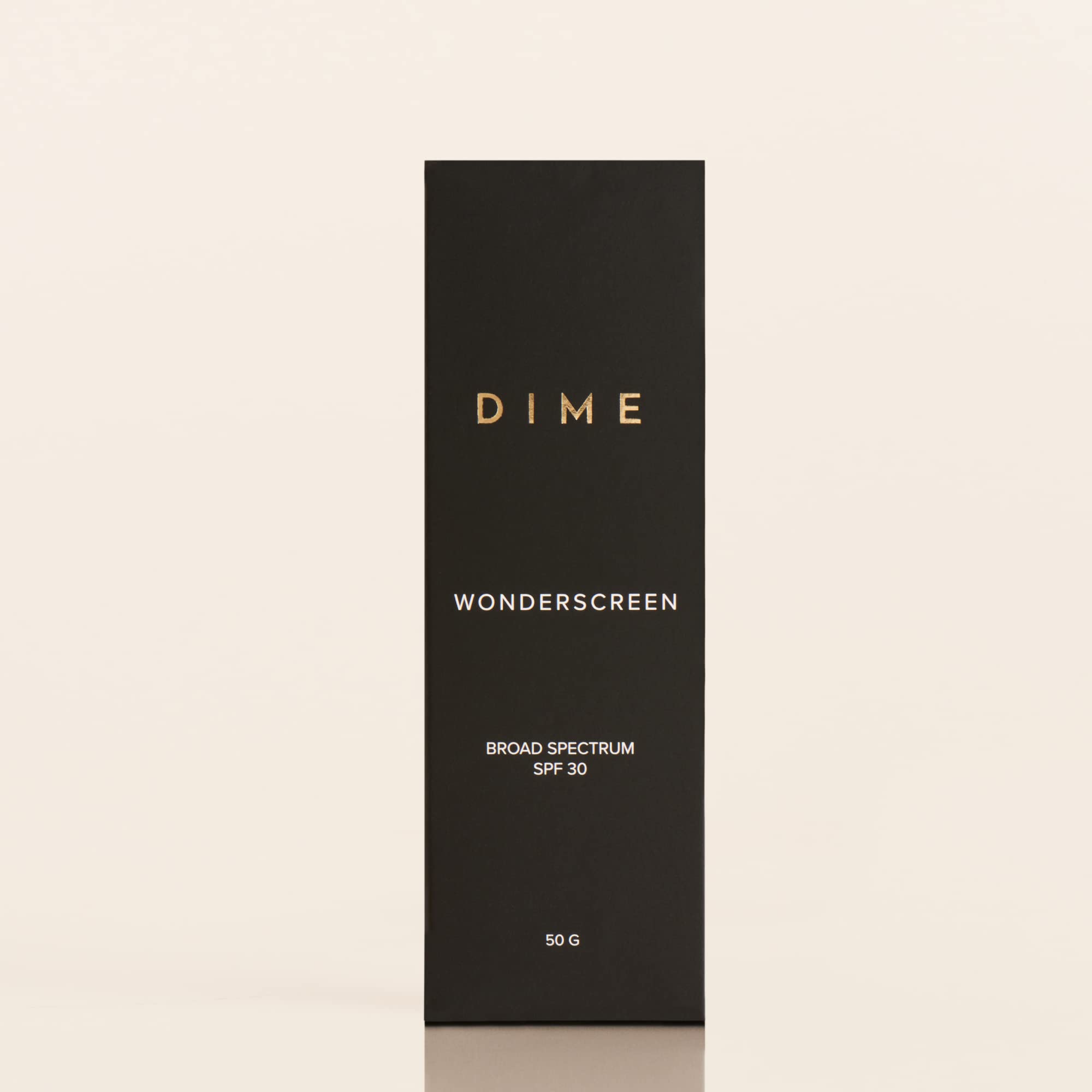DIME Wonderscreen SPF30, s’applique quotidiennement sous le maquillage.