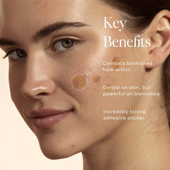 DIME Beauty Power Patch packaging highlights vegan, cruelty-free, clean ingredients.