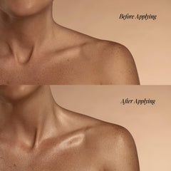 DIME Glaze huile argan et jojoba nourrissant la peau.