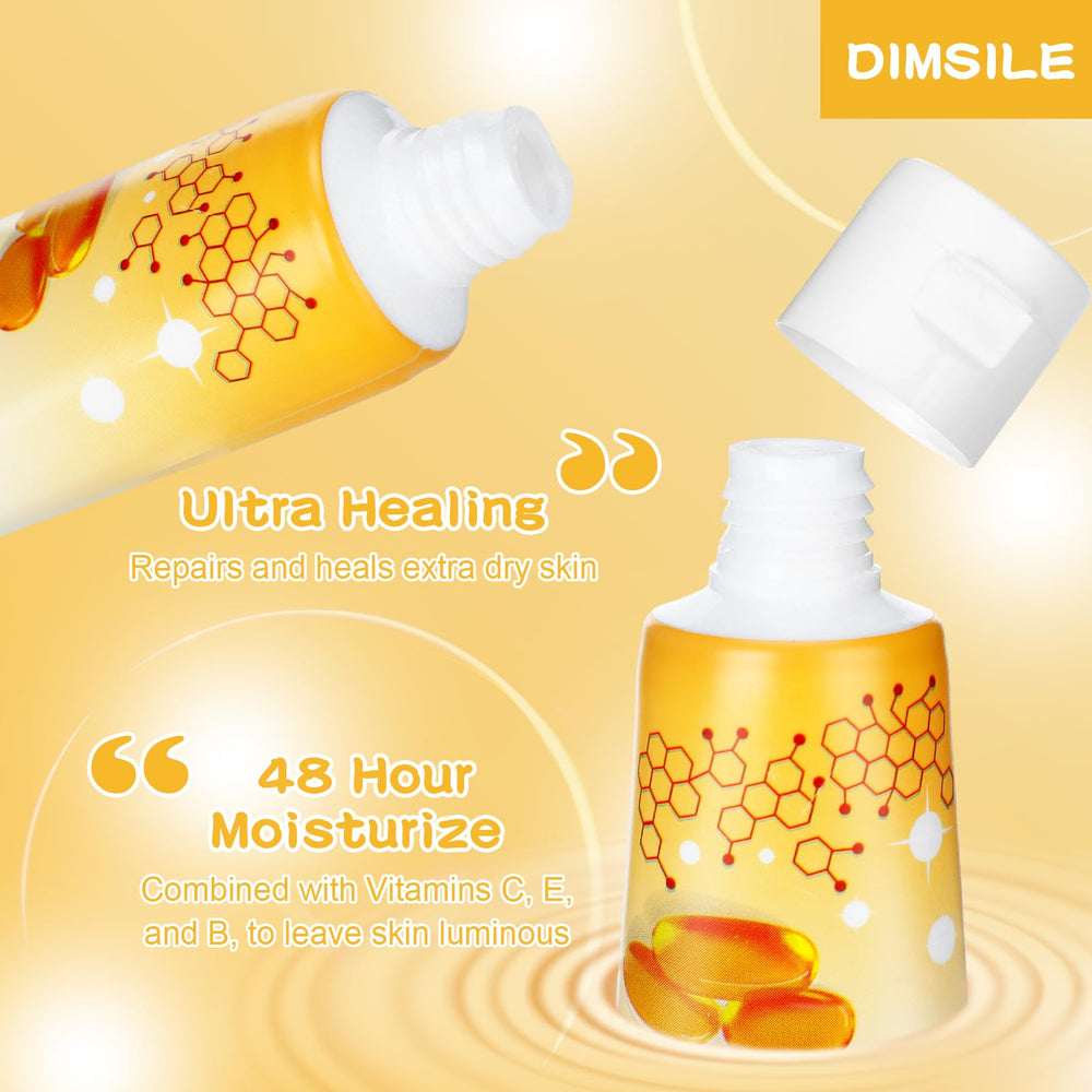 Lotion corporelle Dimsile adaptée hôtels et salles de sport pour hydratation rapide.