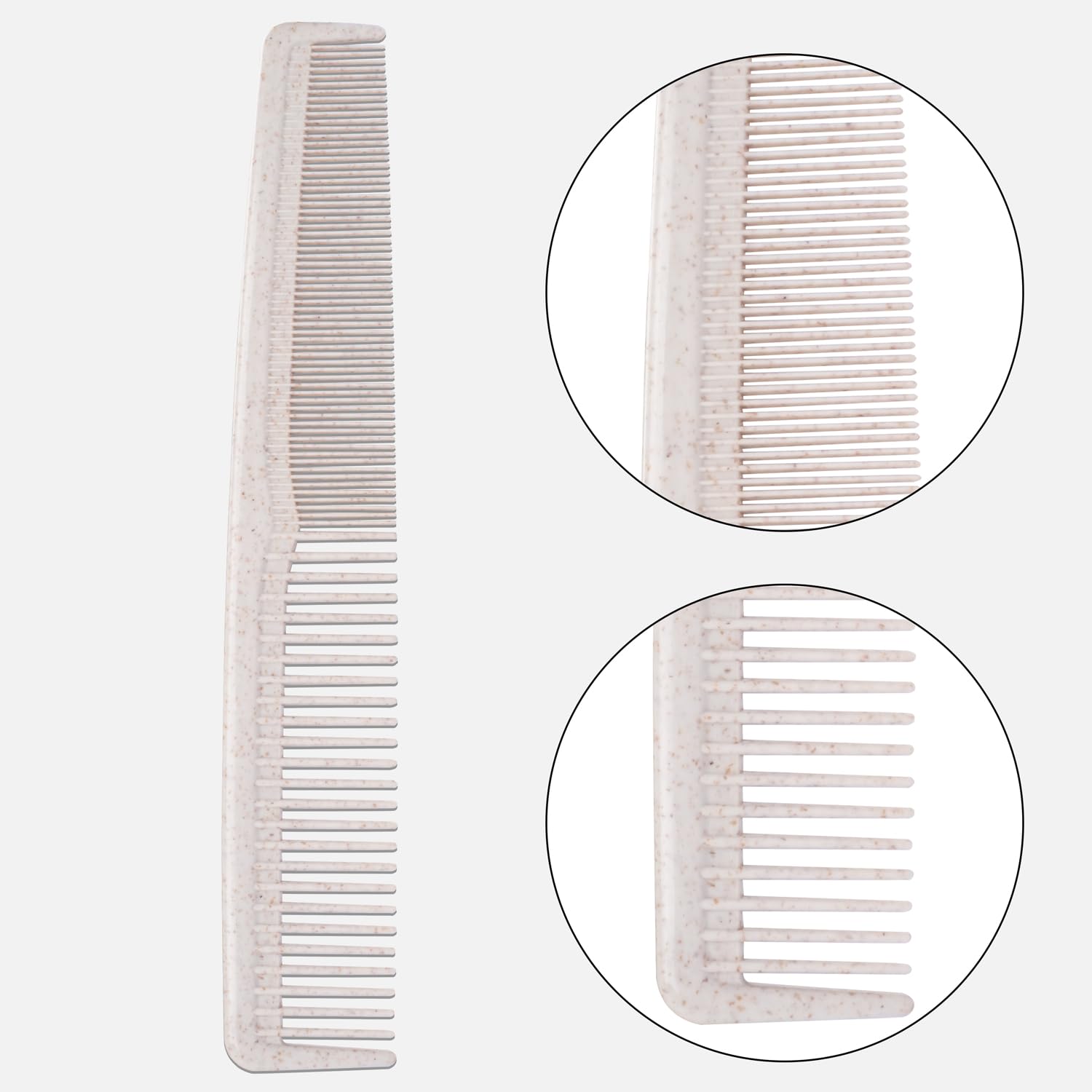 DincherBel peigne paille de blé, emballage individuel, hygiène garantie.