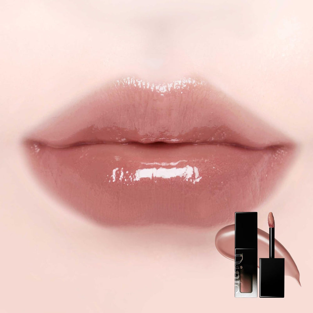 DINTO Blur-Glowy Lip Tint - applicateur anguleux pour tracés précis.