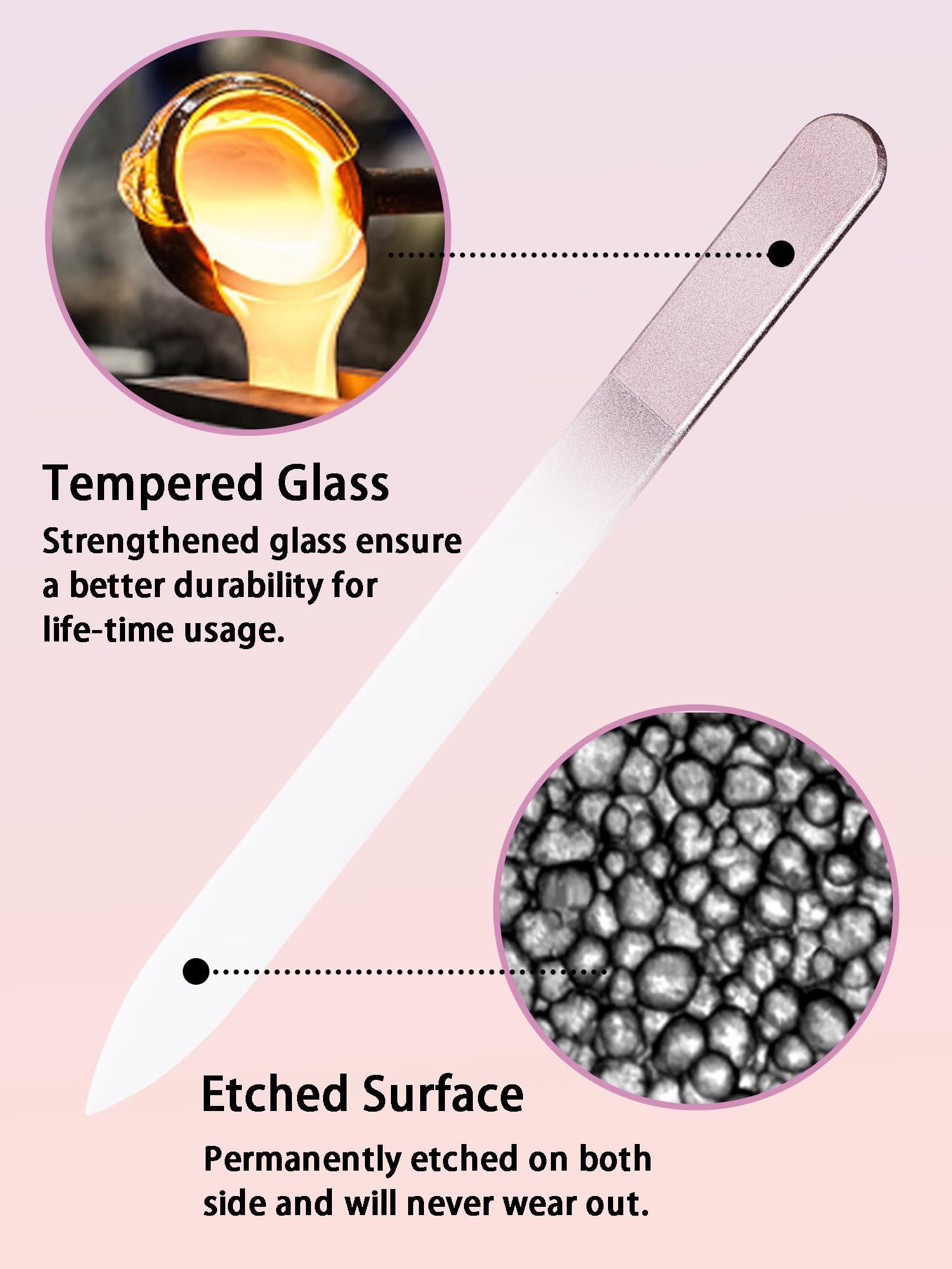 tampon en verre Diodiva prêt à révéler une brillance naturelle