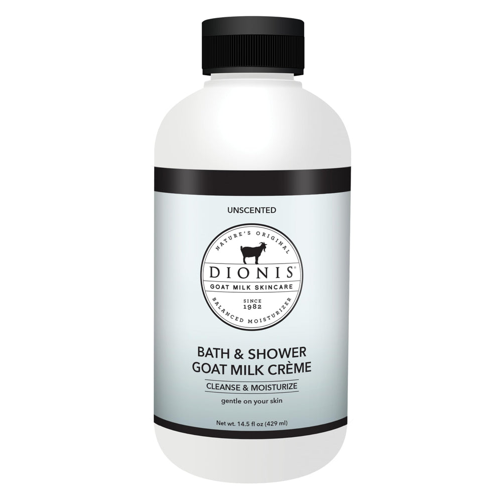 Dionis lait chèvre sans parfum — bouteille prête pour le bain quotidien.
