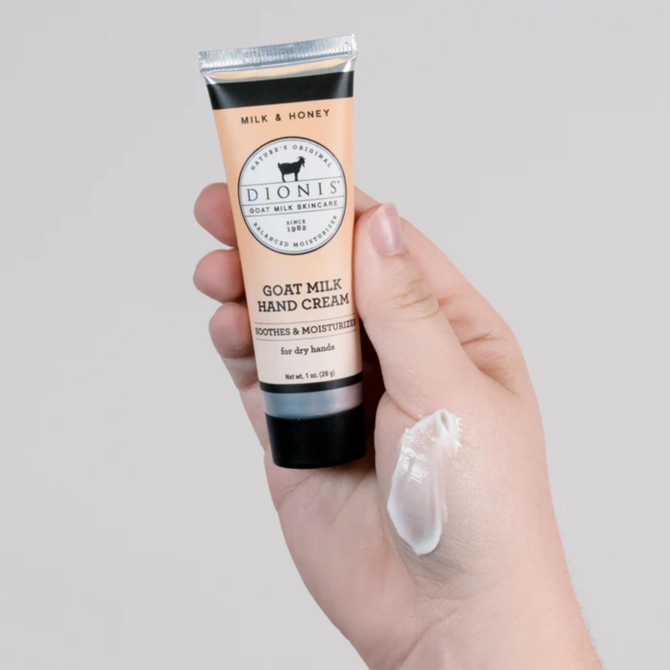 Pack de six crèmes mains au miel et lait chèvre.