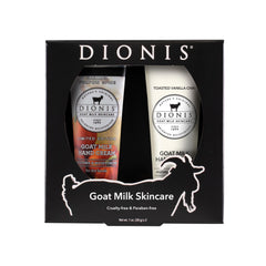 Dionis Crème mains lait de chèvre, paquet 2 pratique et élégant