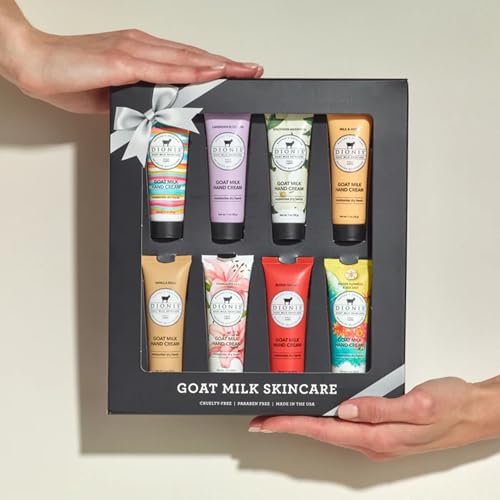 Texture légère et soyeuse de la crème Dionis au lait chèvre pour la peau.