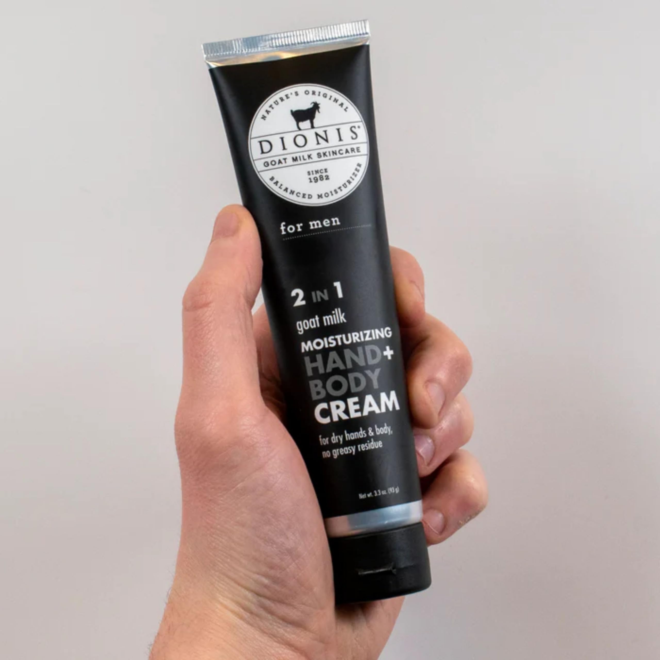 Dionis crème mains testée dermatologiquement et sans cruauté fabriqué aux États‑Unis