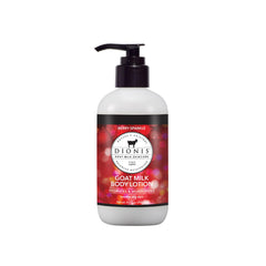 Lotion Dionis Berry Sparkle – flacon mis en valeur, hydratation légère et nourrissante.