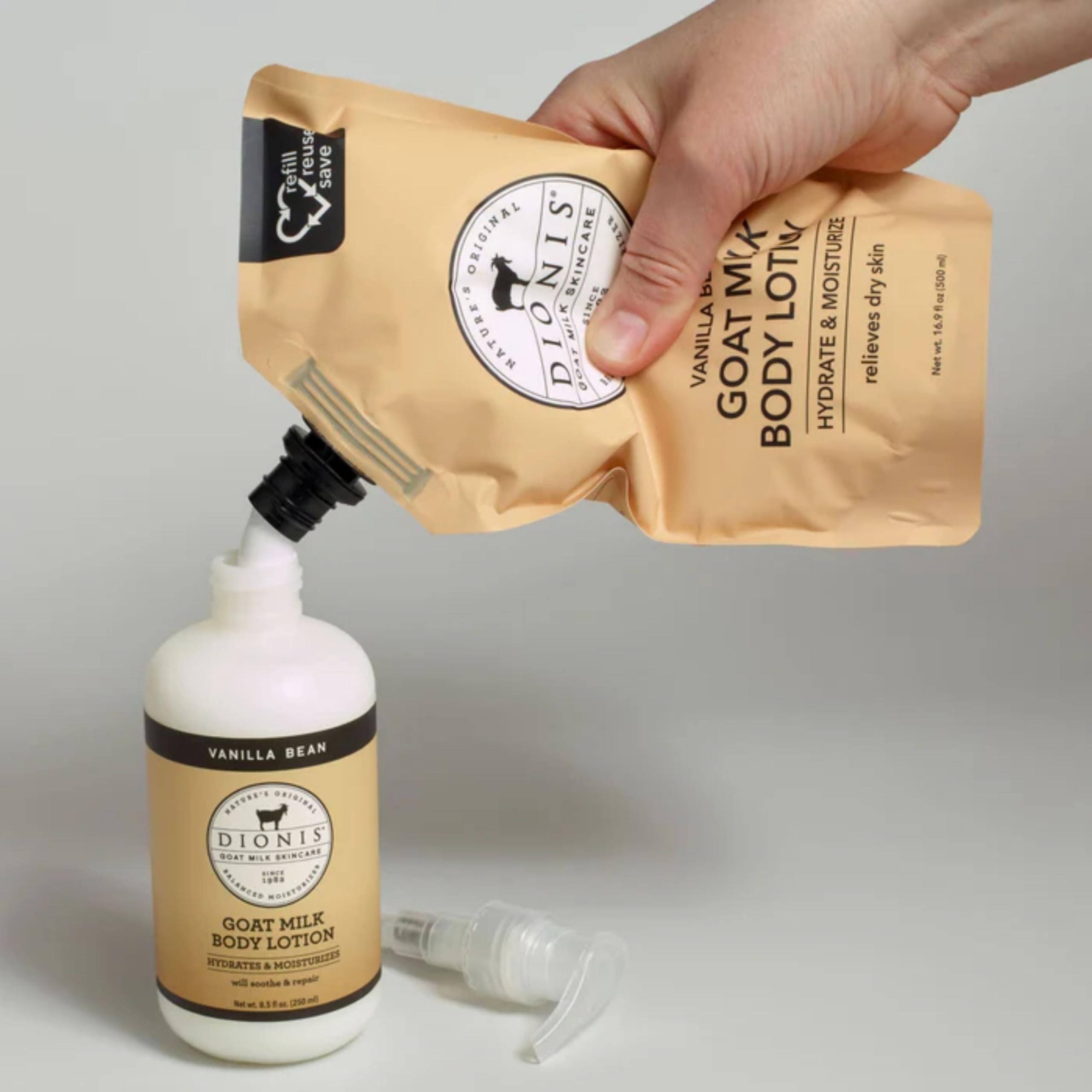 Dionis Lait Chevre Ingredients Vitamines A C D E: nutriments essentiels pour la peau