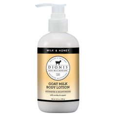 Dionis Lait de chèvre et miel, bouteille prête à hydrater quotidiennement.