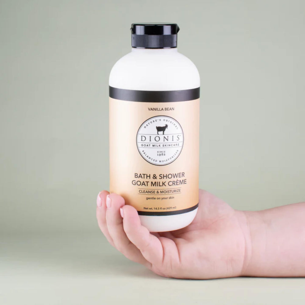 Dionis rituel douche vanille, parfum enveloppant et lavage en douceur.
