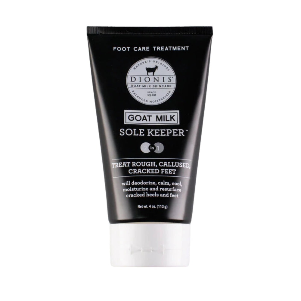 Dionis – bouteille soin pieds au lait de chèvre, hydratation immédiate.