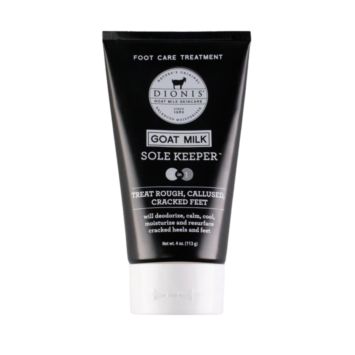 Dionis – bouteille soin pieds au lait de chèvre, hydratation immédiate.