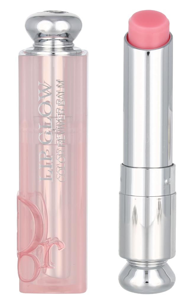 Dior Addict Lip Glow n°001 Rose - brillance naturelle et soin hydratant.