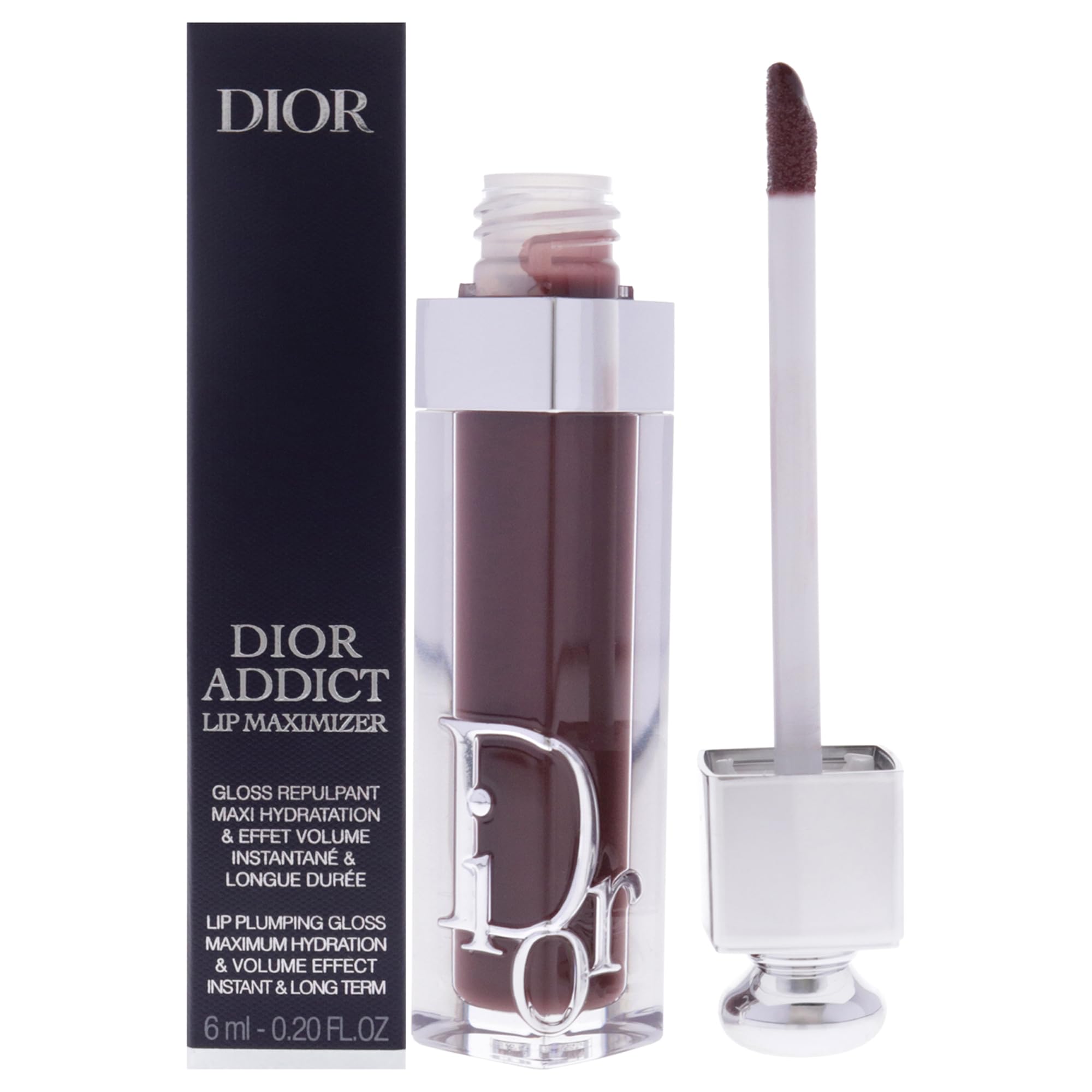 Dior Addict Lip Maximizer 020 Mahogany, tube brillant et lèvres hydratées