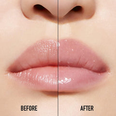 Dior Addict Lip Maximizer brillance miroir sur les lèvres.