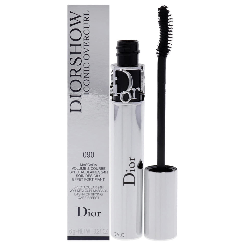 Diorshow Iconic Overcurl, brosse courbe pour volume et définition des cils.