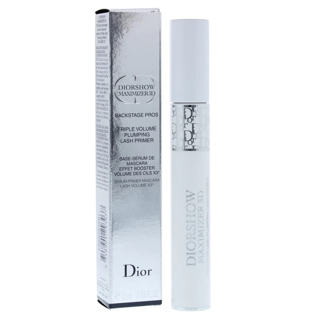 Dior Diorshow Maximizer 3D complexe-pure-white révèle couleur et intensité optimales.