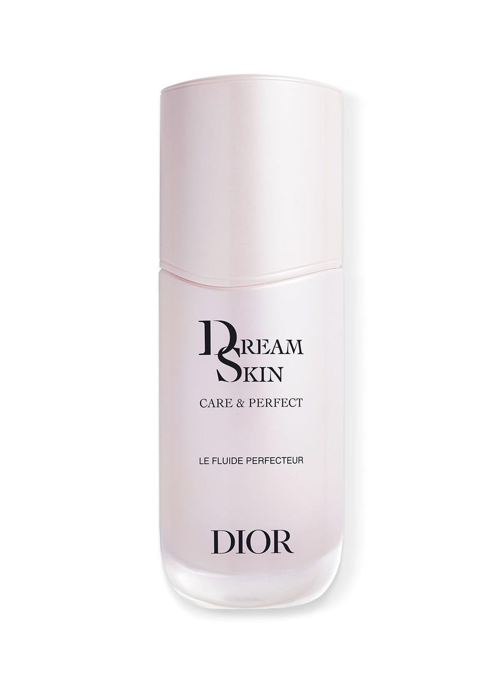 Dior Dreamskin mise en avant autour de la bouteille du soin visage pour un teint plus lisse et lumineux