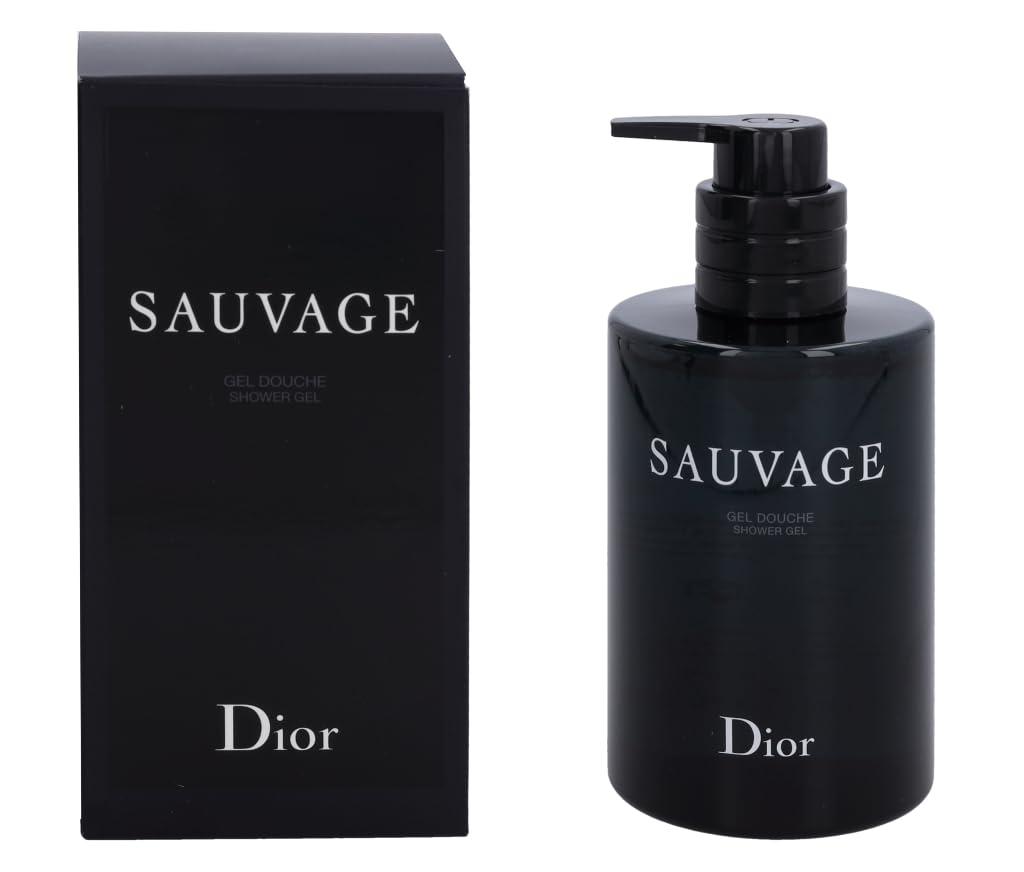 Dior Sauvage Gel Douche en bouteille, nettoyage rafraîchissant qui respecte la peau