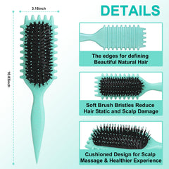 DiorSun brosse boucles poignee ergonomique pour une prise en main confortable.