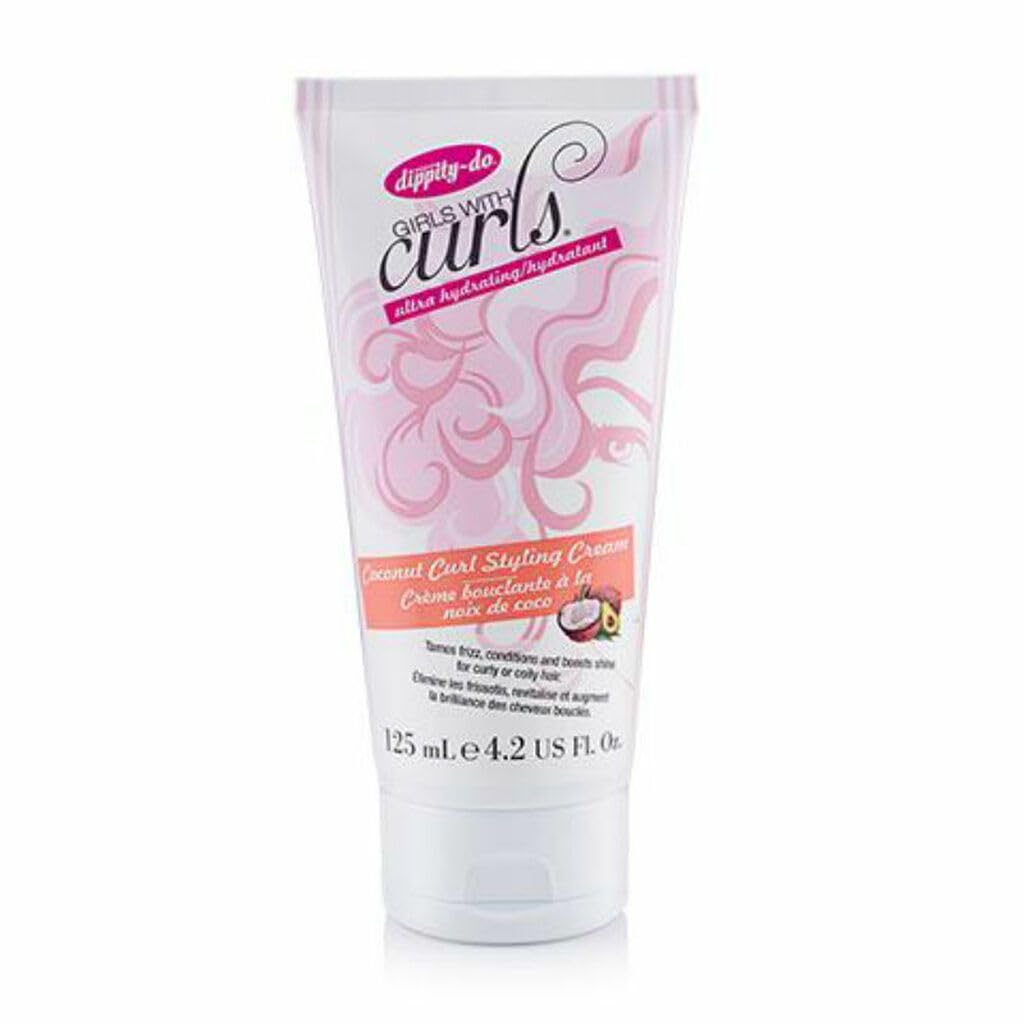 Dippity Do crème coiffante coco pour boucles, discipline les frisottis et sublime les boucles