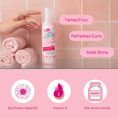 Dippity Do Girls With Curls, brume légère pour du volume et brillance