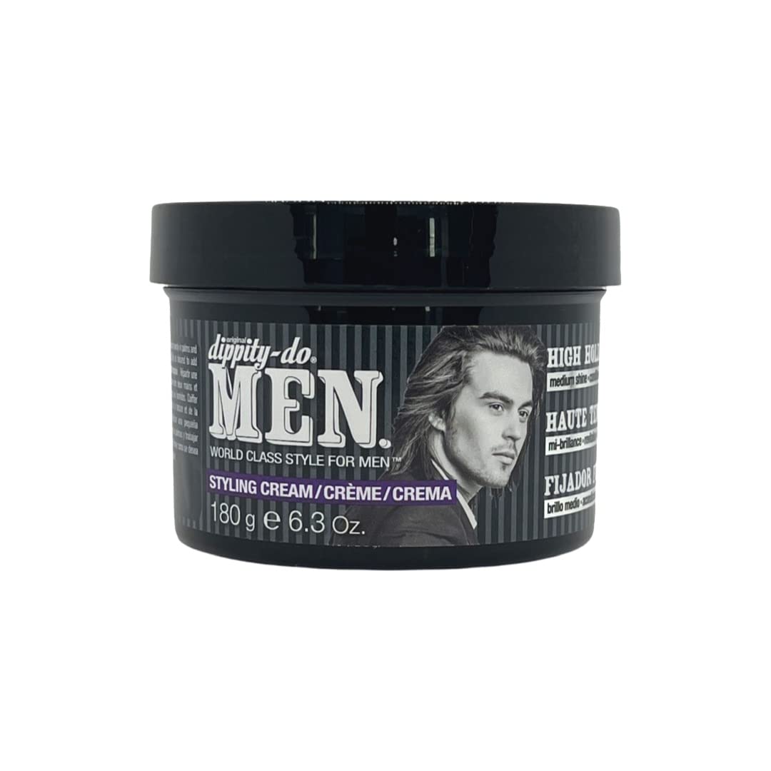Crème coiffante Dippity Do pour homme, haute tenue, contrôle du style