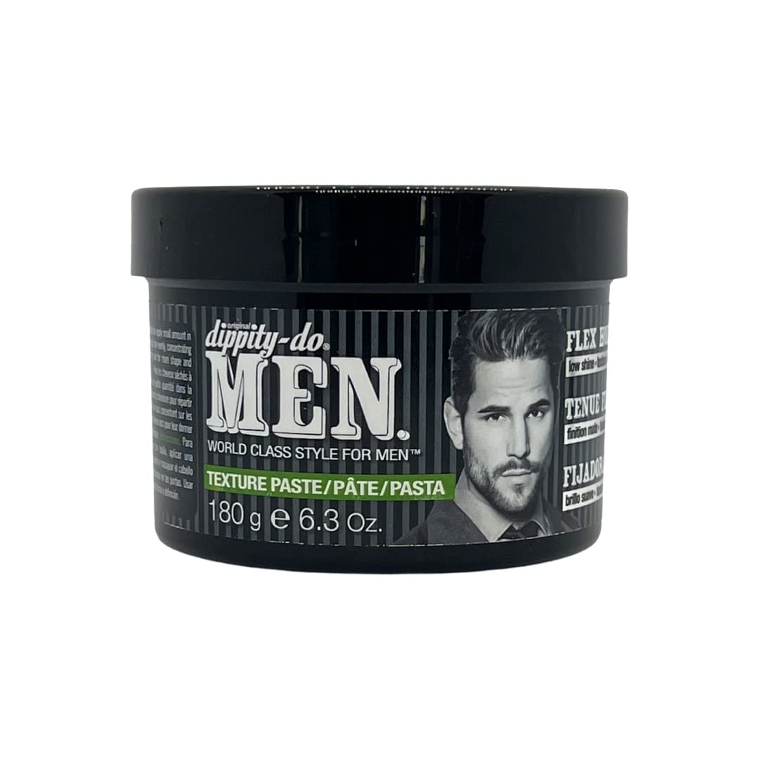 Pâte Dippity Do pour Hommes — tenue flexible adaptée à tous les cheveux