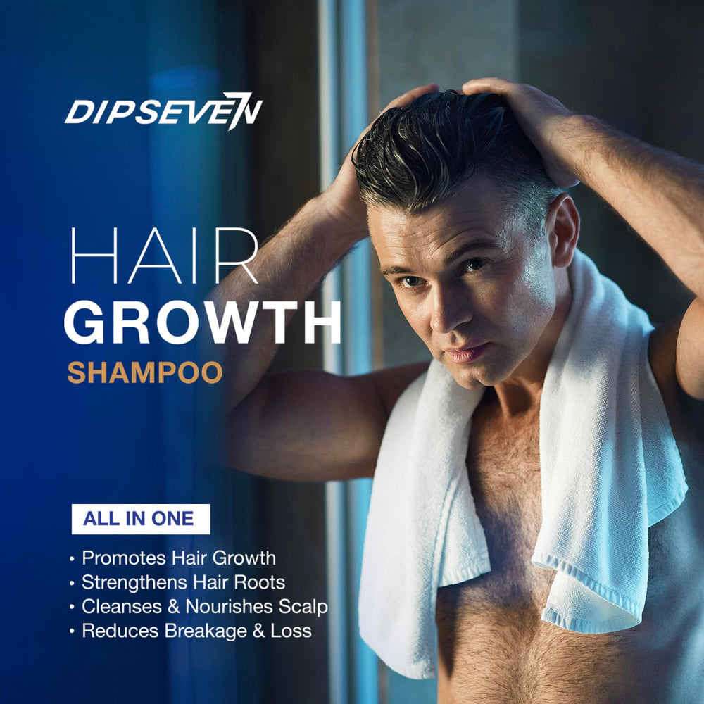 Après l’entraînement: cheveux propres et cuir chevelu revitalisé avec DIPSEVEN.