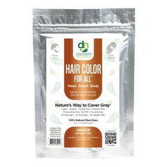 Discovery Naturals henné rouge poudre : couleur naturelle et durable pour cheveux gris