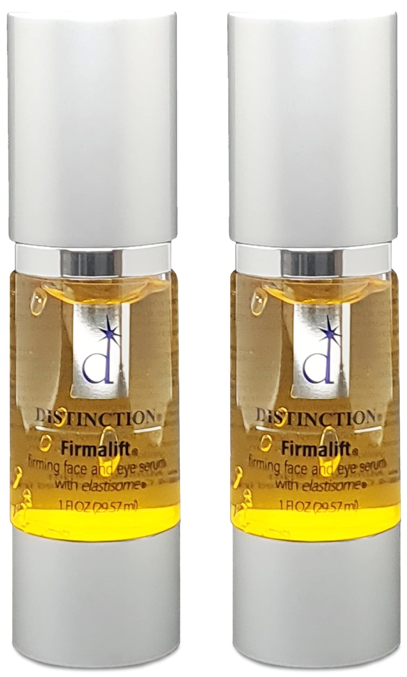 Routine quotidienne avec Distinction Firmalift pour le soin du visage.