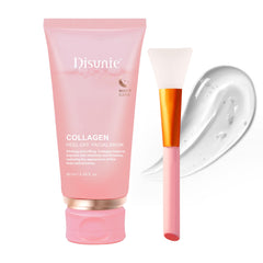 Disunie masque-nuit collagene et pinceau inclus pour hydratation profonde