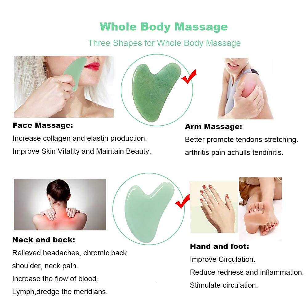 Ditind Gua Sha – texture lisse facilitant l’absorption des soins appliqués
