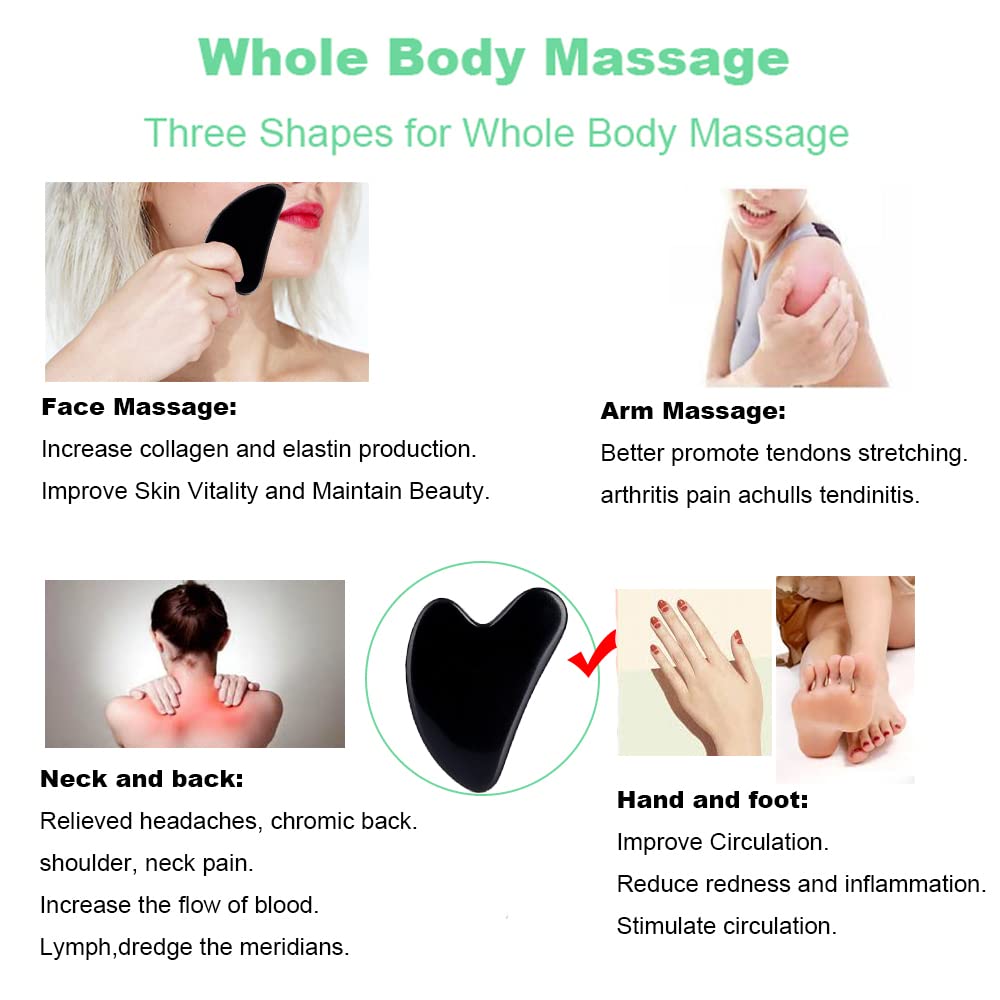 Ditind Gua Sha visage usage quotidien, parfait pour routine beauté.
